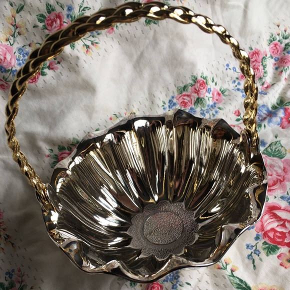 Metal Decorative Basket - Picture 2 of 3